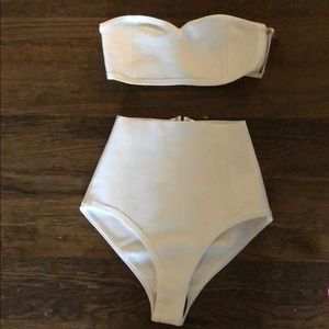 White two piece